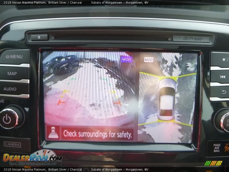 2018 Nissan Maxima Platinum Brilliant Silver / Charcoal Photo #20