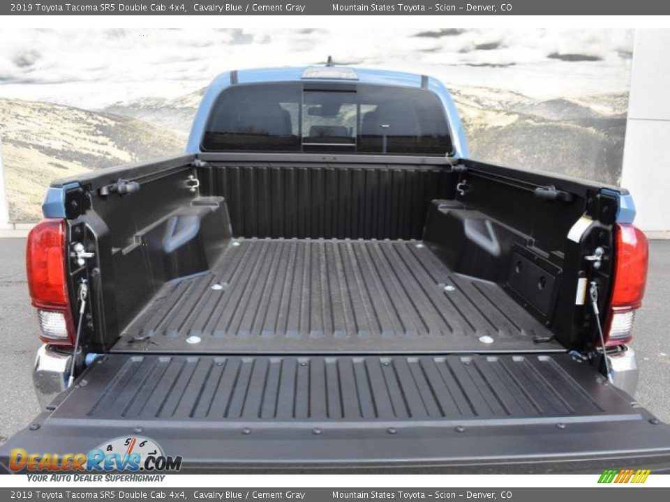 2019 Toyota Tacoma SR5 Double Cab 4x4 Cavalry Blue / Cement Gray Photo #30