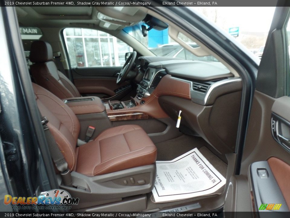 Cocoa/­Mahogany Interior - 2019 Chevrolet Suburban Premier 4WD Photo #15