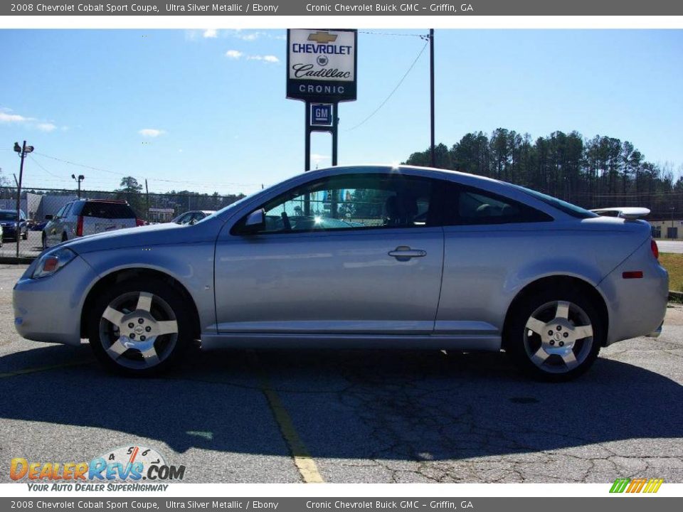 2008 Chevrolet Cobalt Sport Coupe Ultra Silver Metallic / Ebony Photo #1