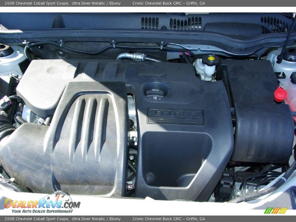 2008 Chevrolet Cobalt Sport Coupe Ultra Silver Metallic / Ebony Photo #11