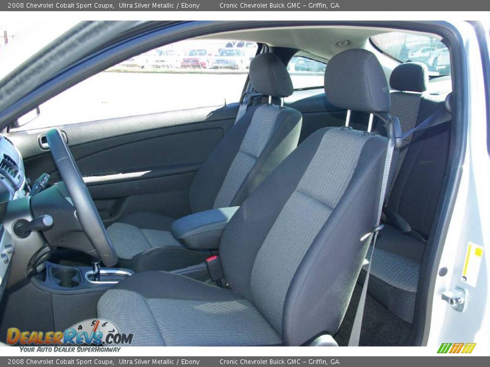 2008 Chevrolet Cobalt Sport Coupe Ultra Silver Metallic / Ebony Photo #12