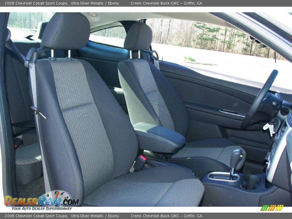 2008 Chevrolet Cobalt Sport Coupe Ultra Silver Metallic / Ebony Photo #13