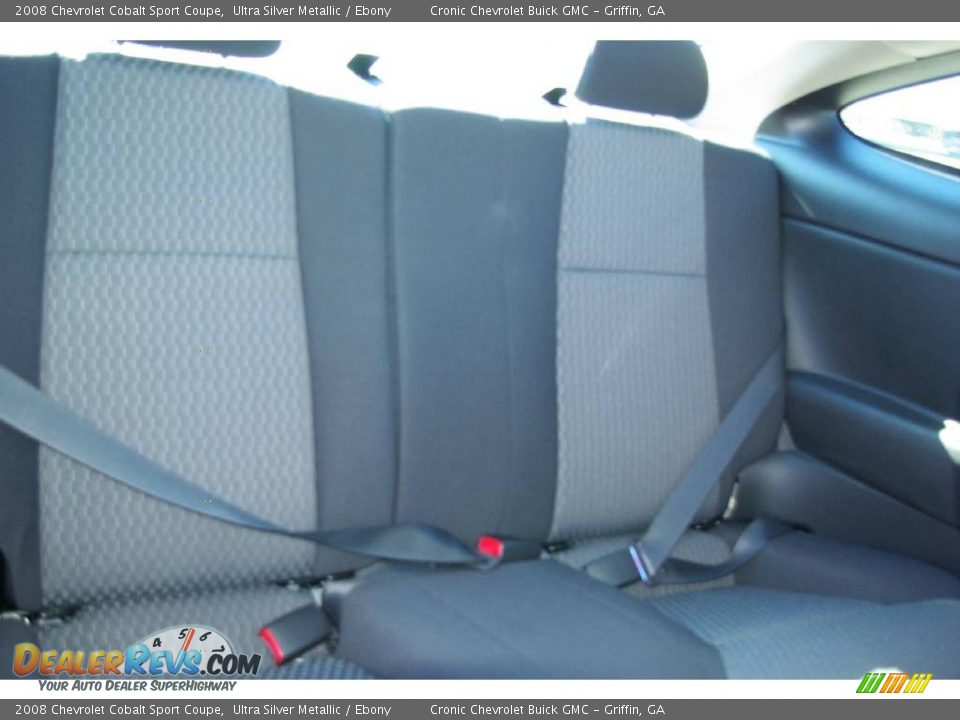 2008 Chevrolet Cobalt Sport Coupe Ultra Silver Metallic / Ebony Photo #14