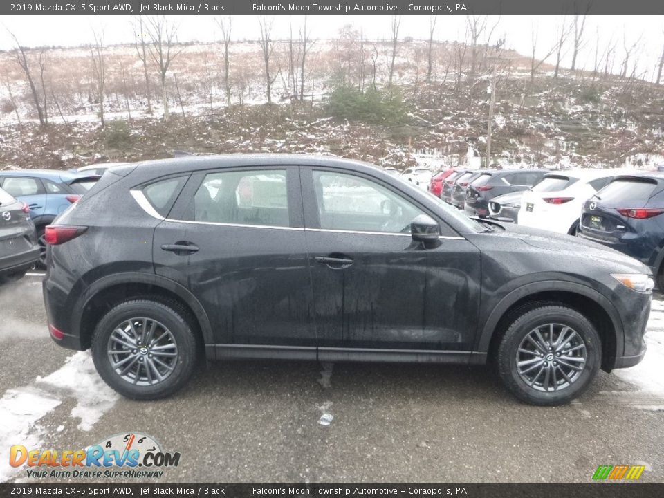 2019 Mazda CX-5 Sport AWD Jet Black Mica / Black Photo #1