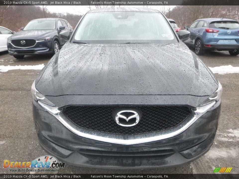 2019 Mazda CX-5 Sport AWD Jet Black Mica / Black Photo #4