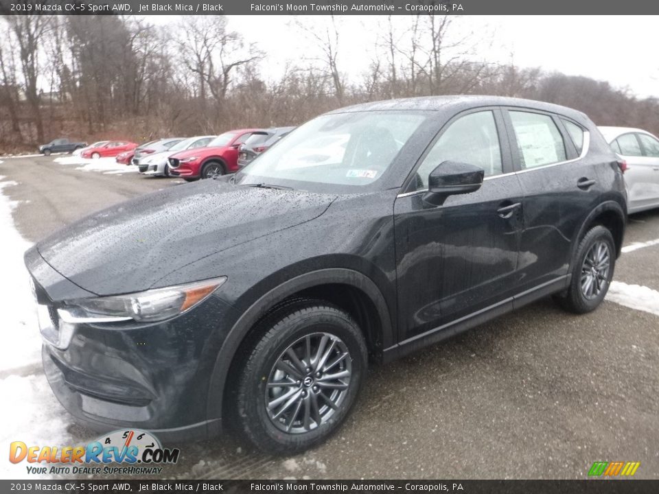 2019 Mazda CX-5 Sport AWD Jet Black Mica / Black Photo #5