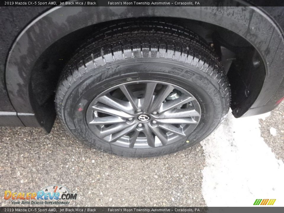 2019 Mazda CX-5 Sport AWD Jet Black Mica / Black Photo #7