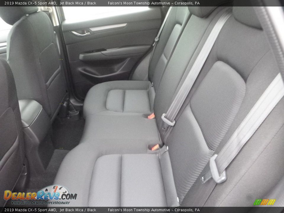 2019 Mazda CX-5 Sport AWD Jet Black Mica / Black Photo #8