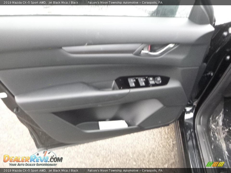 2019 Mazda CX-5 Sport AWD Jet Black Mica / Black Photo #10