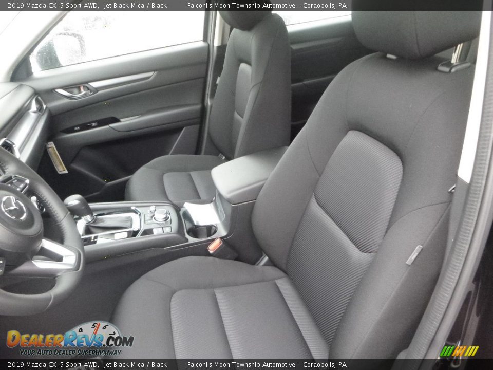 2019 Mazda CX-5 Sport AWD Jet Black Mica / Black Photo #11