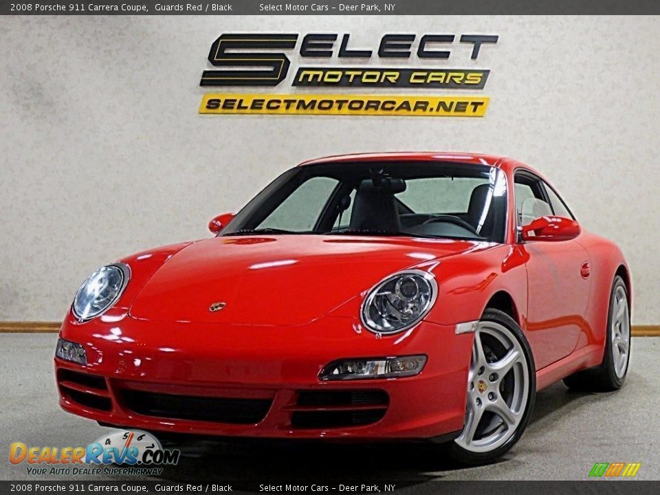 2008 Porsche 911 Carrera Coupe Guards Red / Black Photo #1