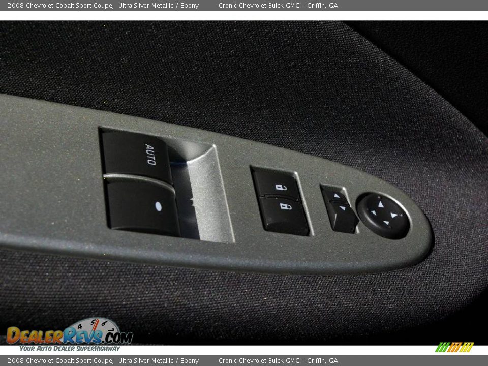 2008 Chevrolet Cobalt Sport Coupe Ultra Silver Metallic / Ebony Photo #22