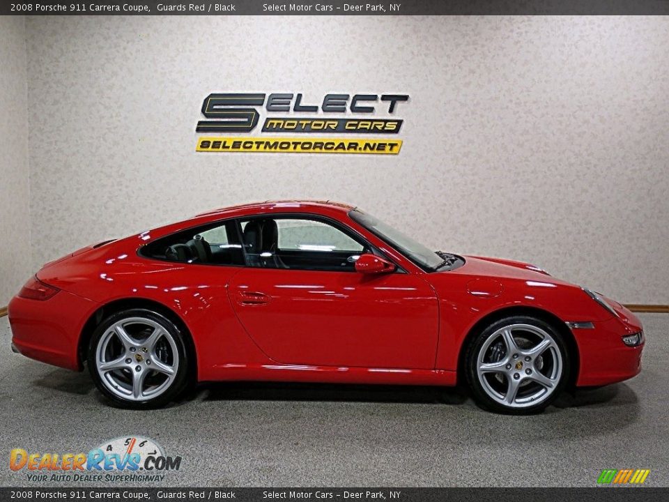2008 Porsche 911 Carrera Coupe Guards Red / Black Photo #4
