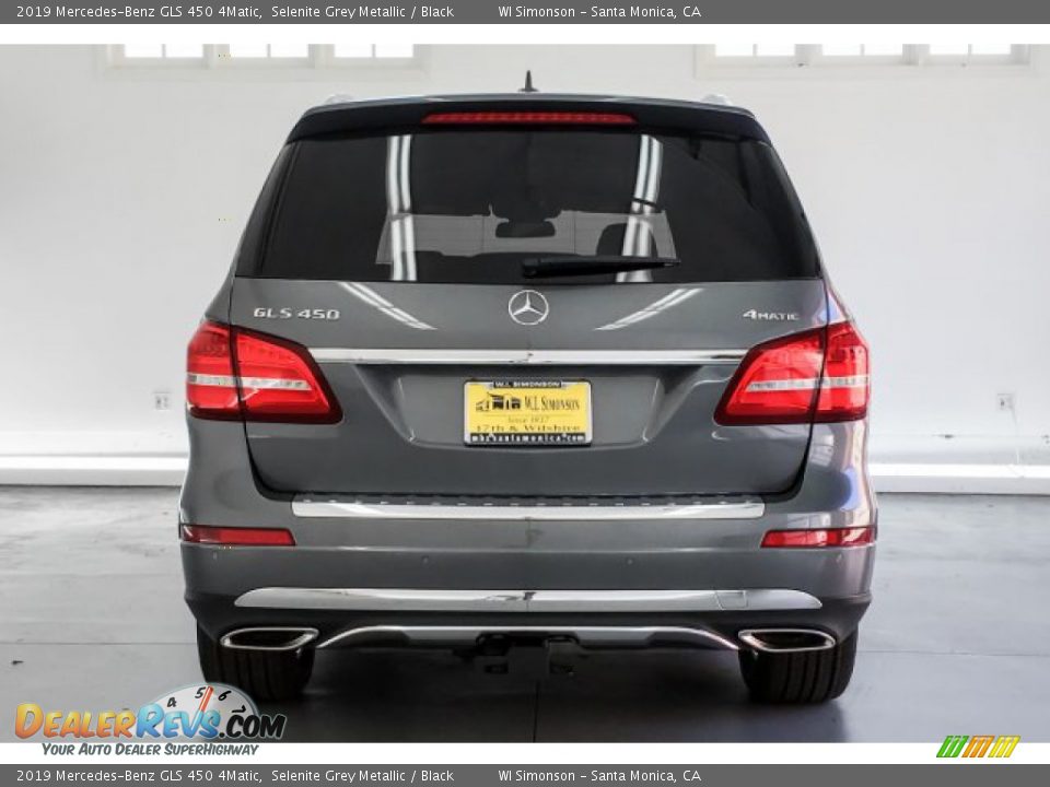 2019 Mercedes-Benz GLS 450 4Matic Selenite Grey Metallic / Black Photo #3