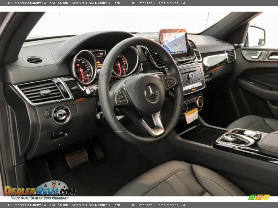 2019 Mercedes-Benz GLS 450 4Matic Selenite Grey Metallic / Black Photo #4