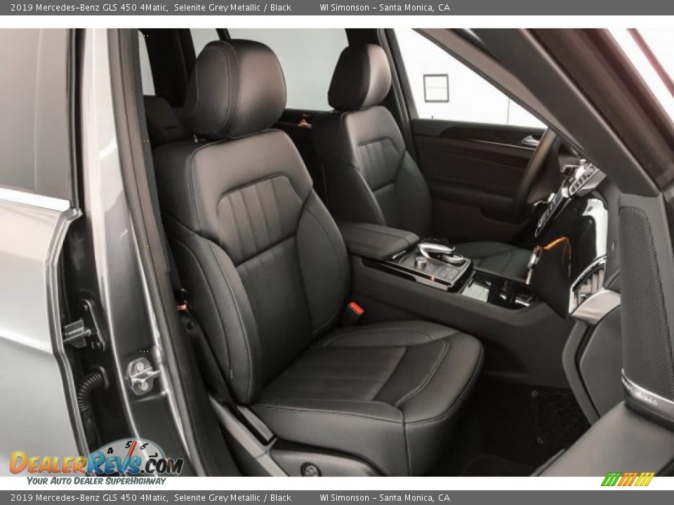 2019 Mercedes-Benz GLS 450 4Matic Selenite Grey Metallic / Black Photo #5