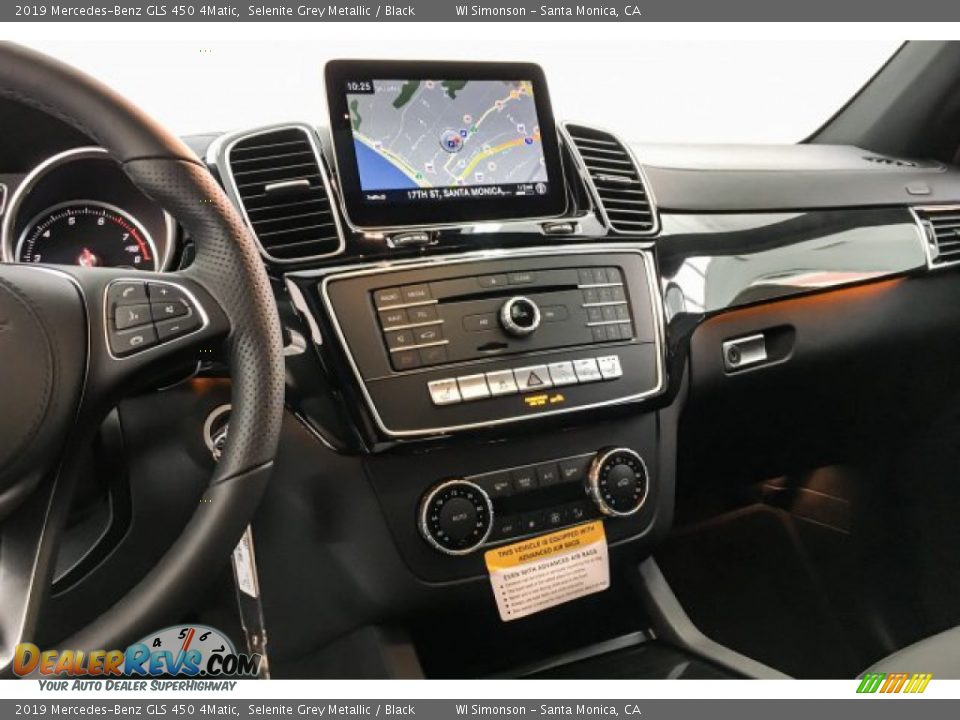 2019 Mercedes-Benz GLS 450 4Matic Selenite Grey Metallic / Black Photo #6