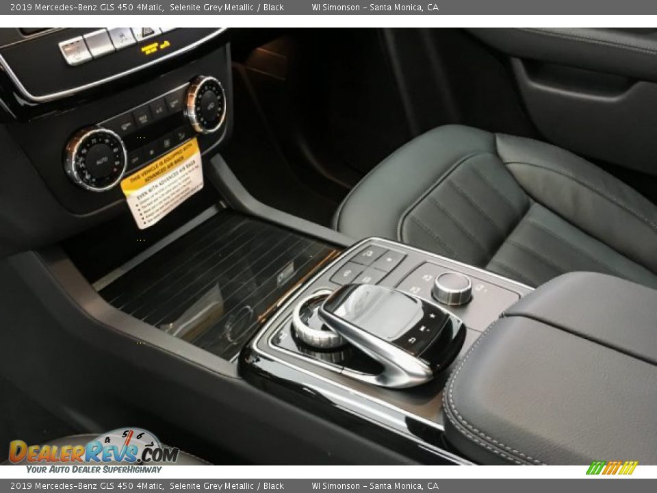 2019 Mercedes-Benz GLS 450 4Matic Selenite Grey Metallic / Black Photo #7