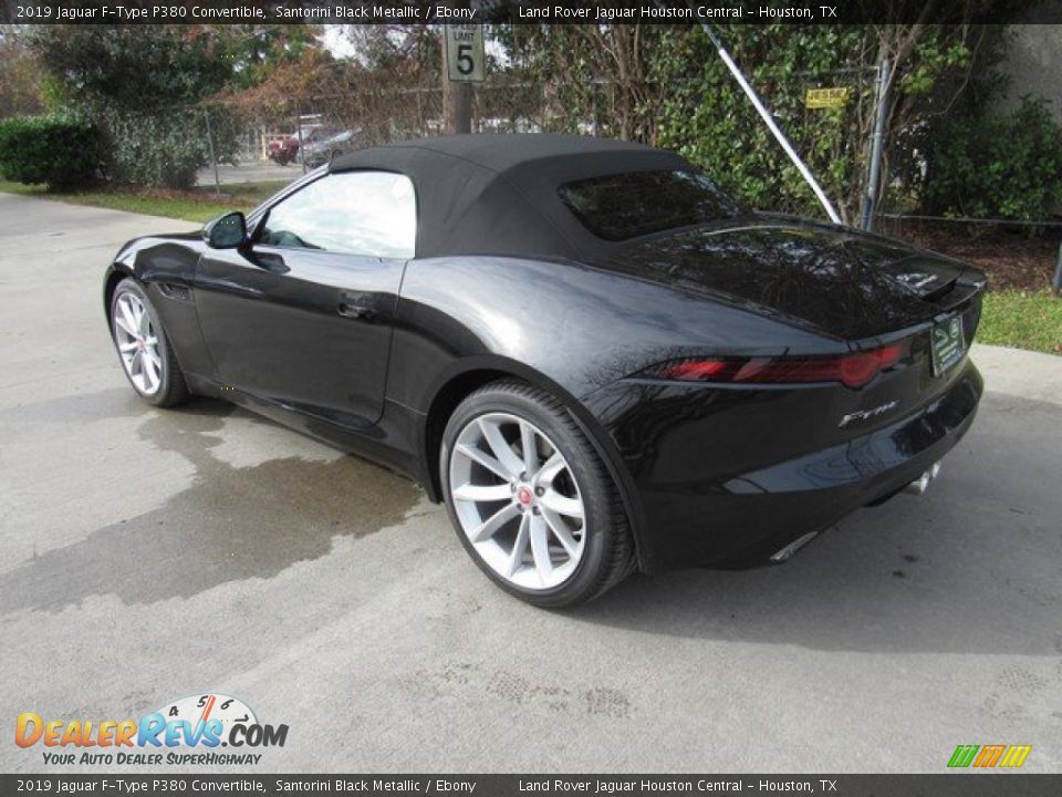 2019 Jaguar F-Type P380 Convertible Santorini Black Metallic / Ebony Photo #32