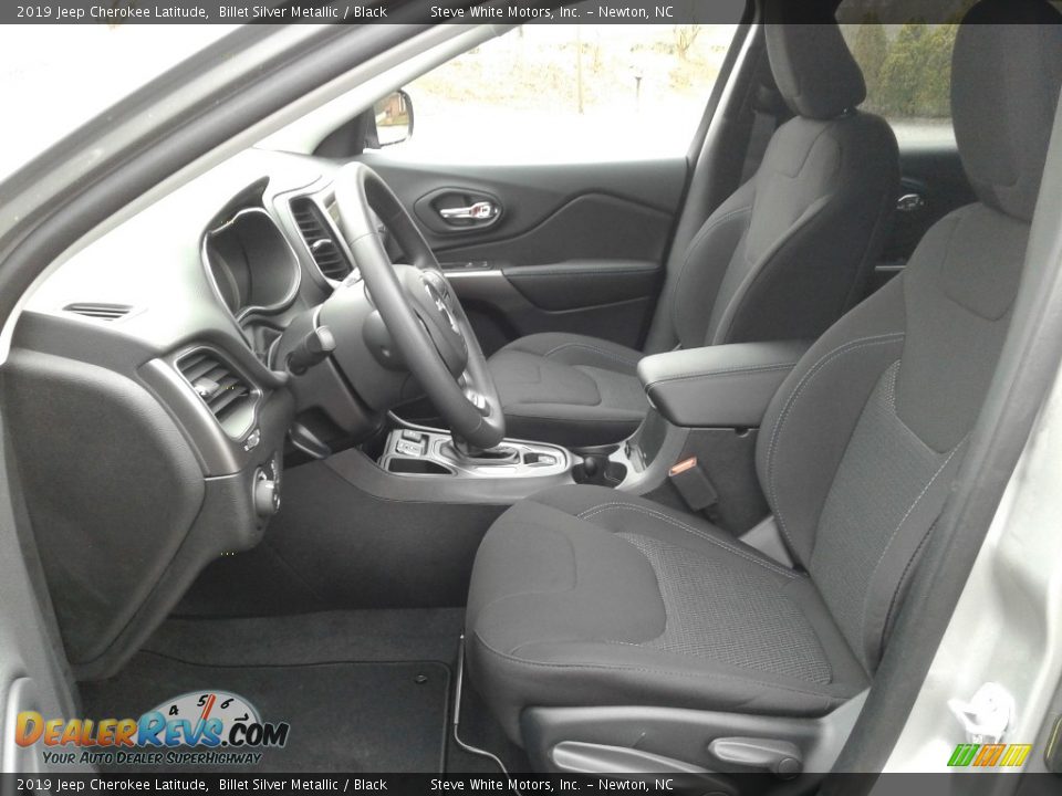 2019 Jeep Cherokee Latitude Billet Silver Metallic / Black Photo #10