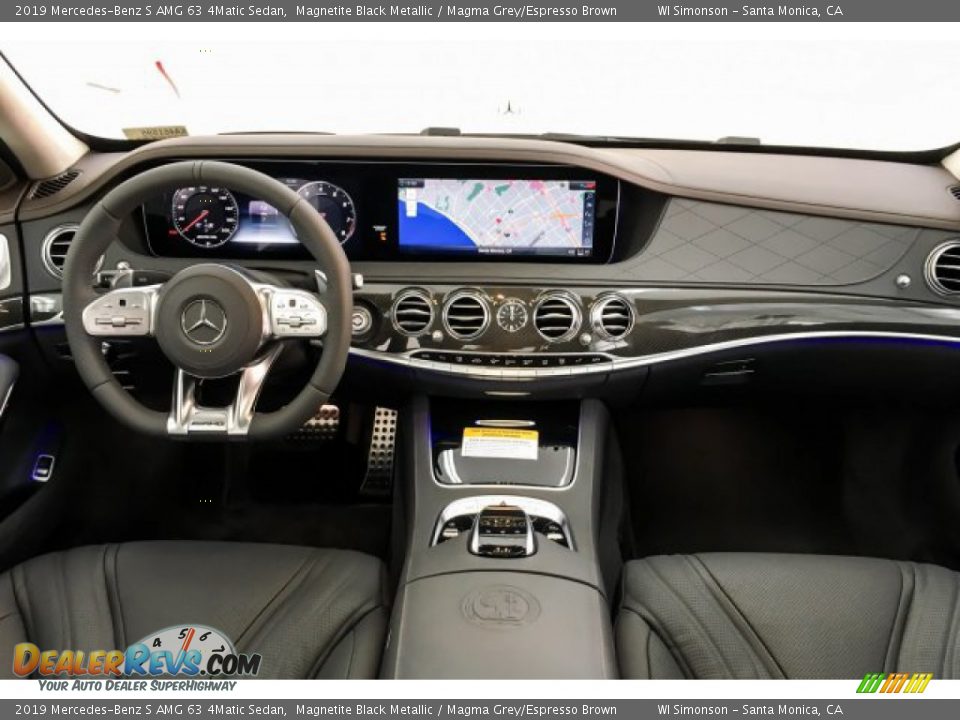 Dashboard of 2019 Mercedes-Benz S AMG 63 4Matic Sedan Photo #18