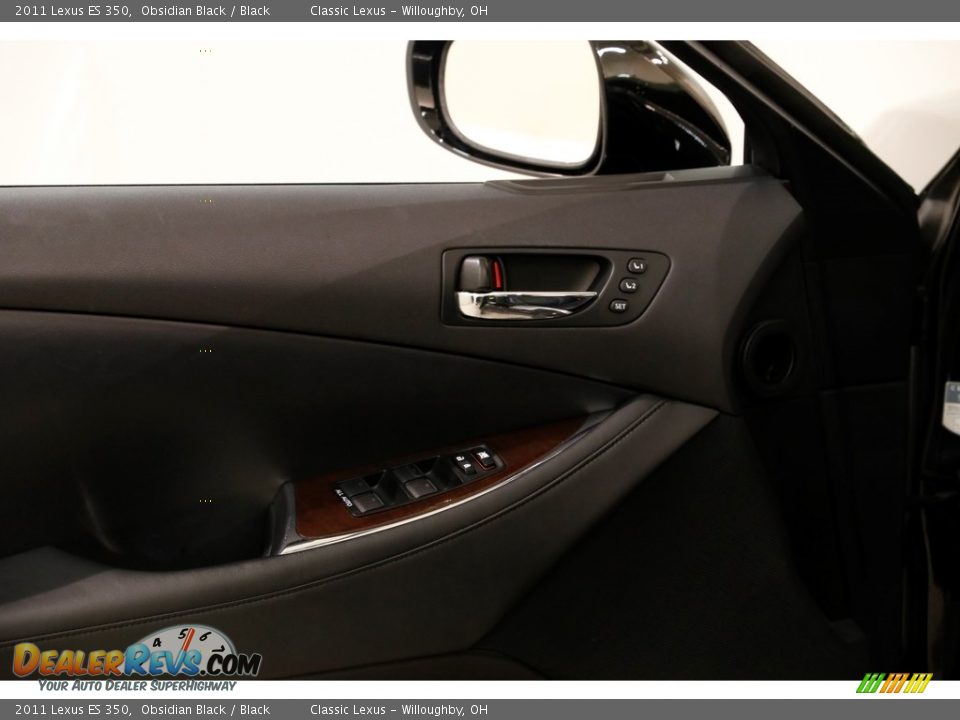 2011 Lexus ES 350 Obsidian Black / Black Photo #5