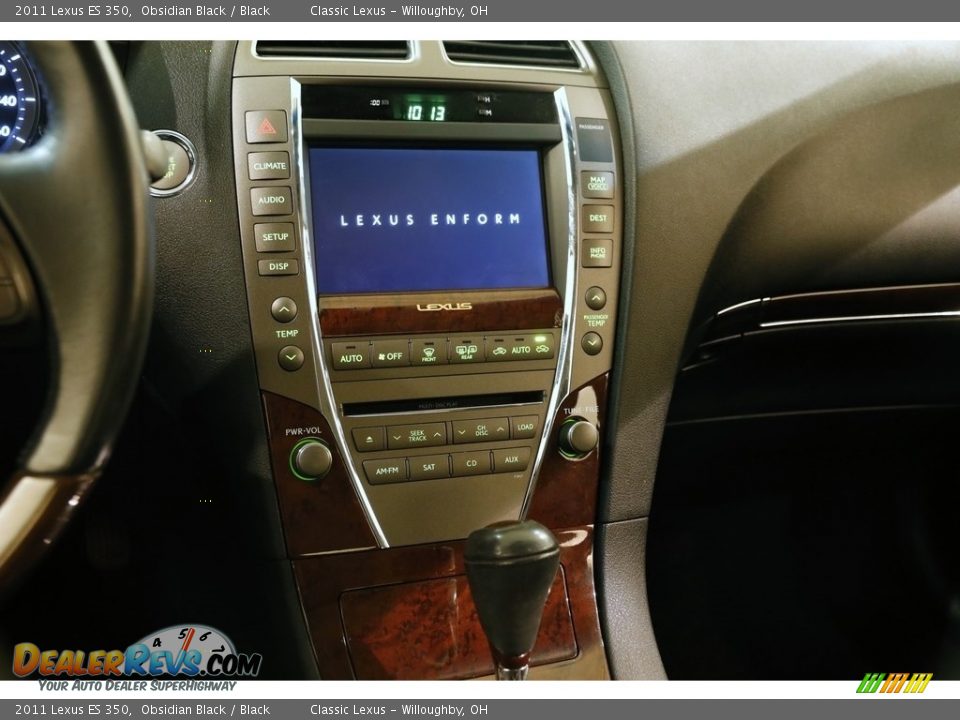 2011 Lexus ES 350 Obsidian Black / Black Photo #11