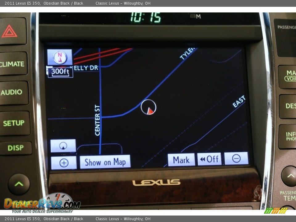 2011 Lexus ES 350 Obsidian Black / Black Photo #16
