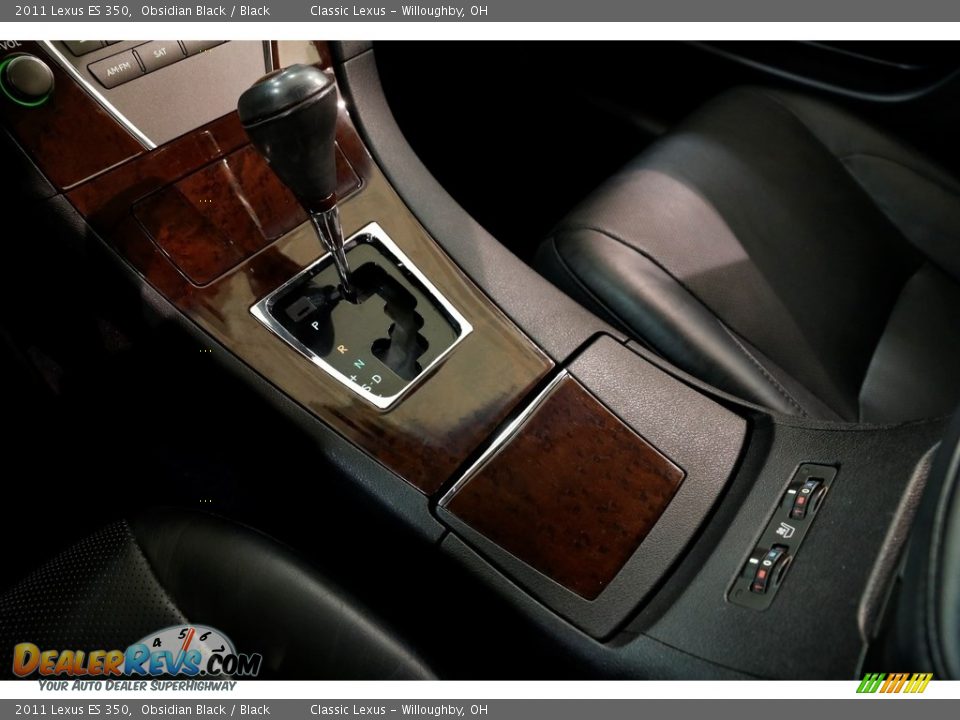 2011 Lexus ES 350 Obsidian Black / Black Photo #17