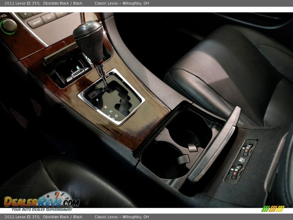 2011 Lexus ES 350 Obsidian Black / Black Photo #18