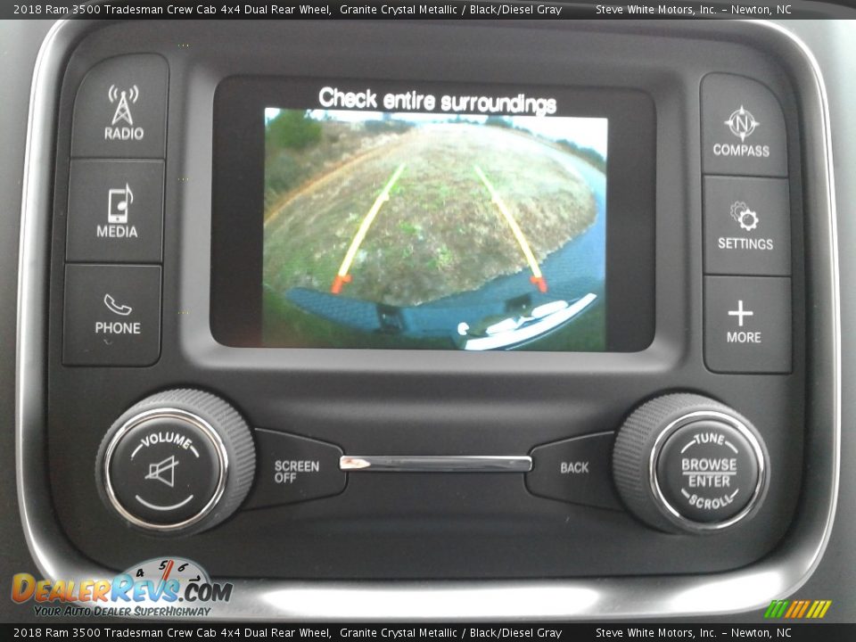 2018 Ram 3500 Tradesman Crew Cab 4x4 Dual Rear Wheel Granite Crystal Metallic / Black/Diesel Gray Photo #20