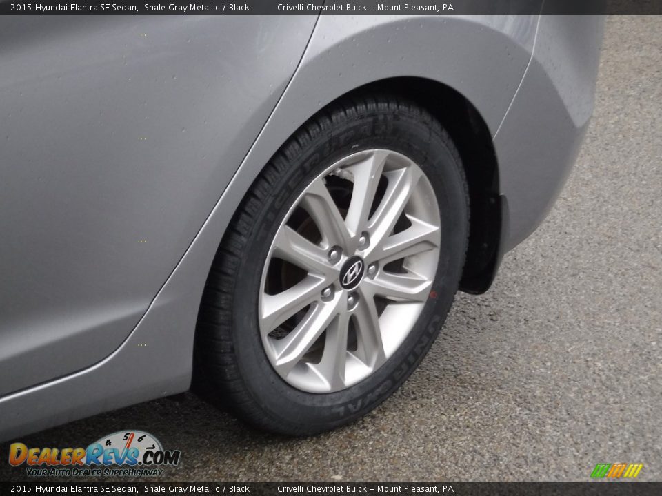 2015 Hyundai Elantra SE Sedan Shale Gray Metallic / Black Photo #3