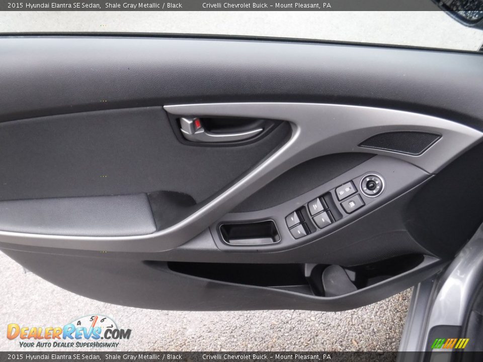2015 Hyundai Elantra SE Sedan Shale Gray Metallic / Black Photo #13