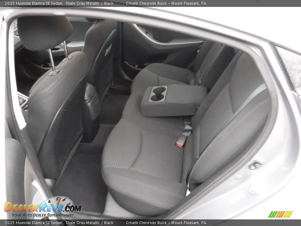 2015 Hyundai Elantra SE Sedan Shale Gray Metallic / Black Photo #28