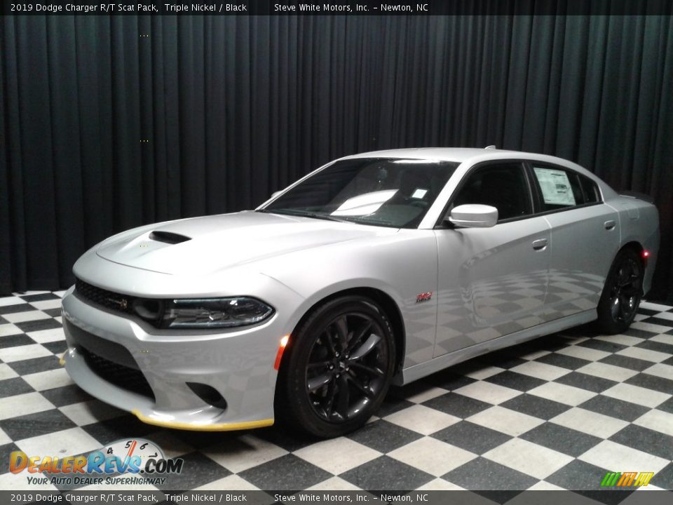 2019 Dodge Charger R/T Scat Pack Triple Nickel / Black Photo #2
