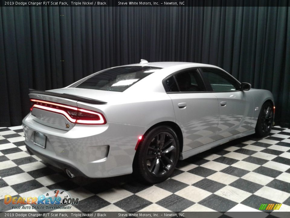2019 Dodge Charger R/T Scat Pack Triple Nickel / Black Photo #6