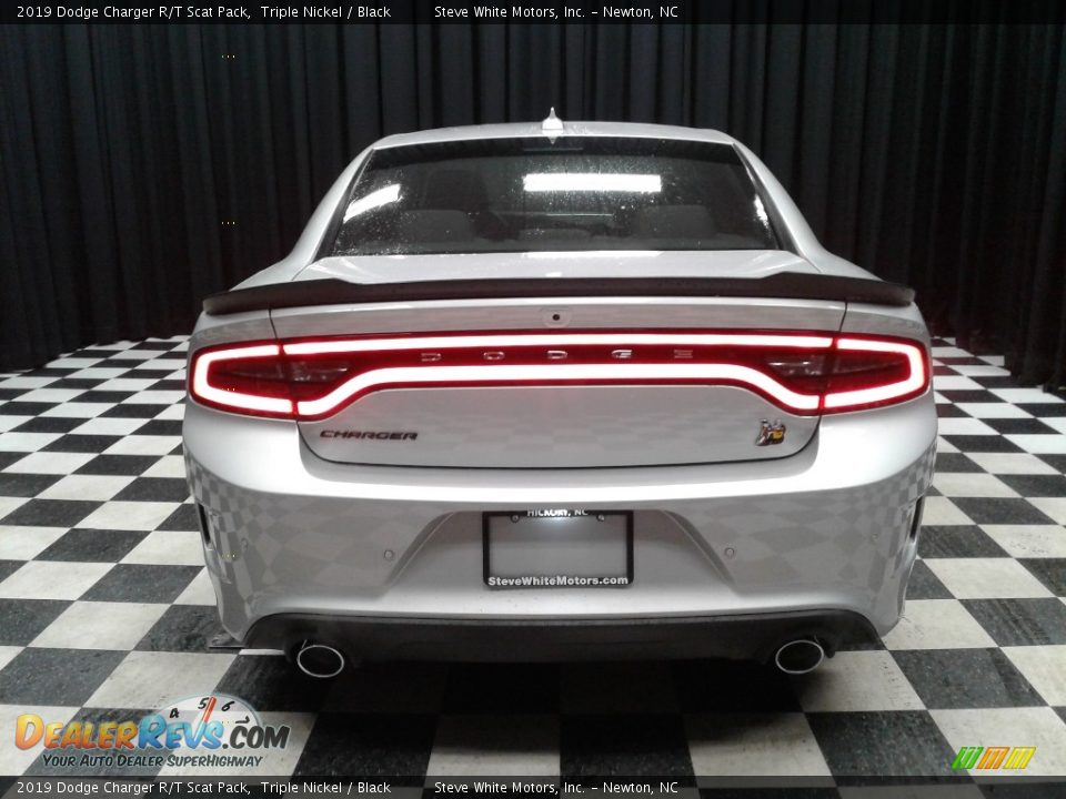 2019 Dodge Charger R/T Scat Pack Triple Nickel / Black Photo #7