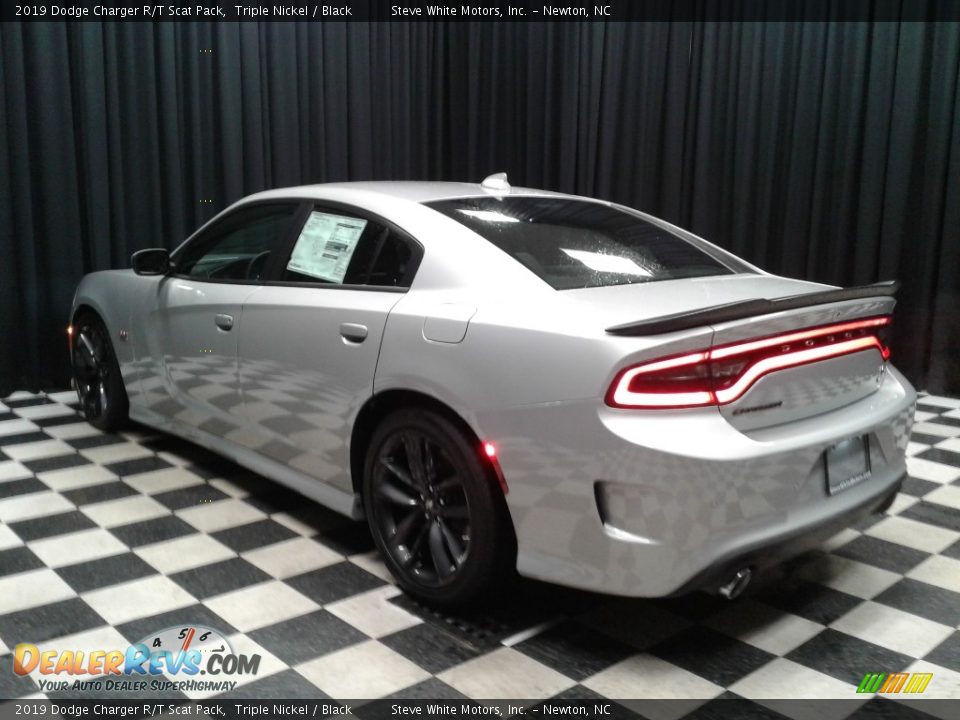 2019 Dodge Charger R/T Scat Pack Triple Nickel / Black Photo #8