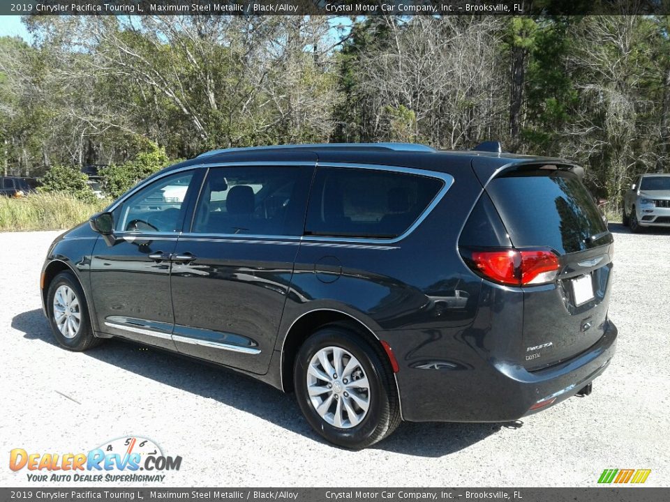2019 Chrysler Pacifica Touring L Maximum Steel Metallic / Black/Alloy Photo #3