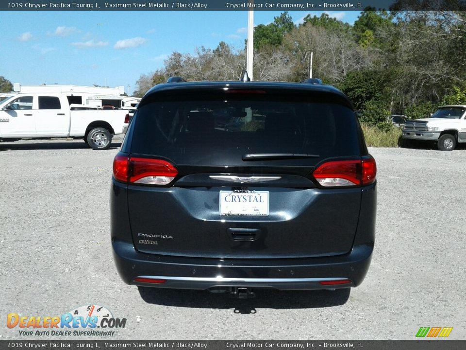 2019 Chrysler Pacifica Touring L Maximum Steel Metallic / Black/Alloy Photo #4