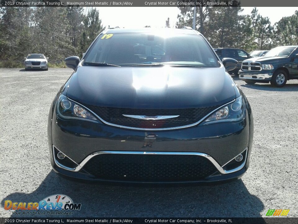 2019 Chrysler Pacifica Touring L Maximum Steel Metallic / Black/Alloy Photo #8