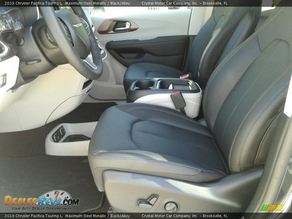 2019 Chrysler Pacifica Touring L Maximum Steel Metallic / Black/Alloy Photo #9