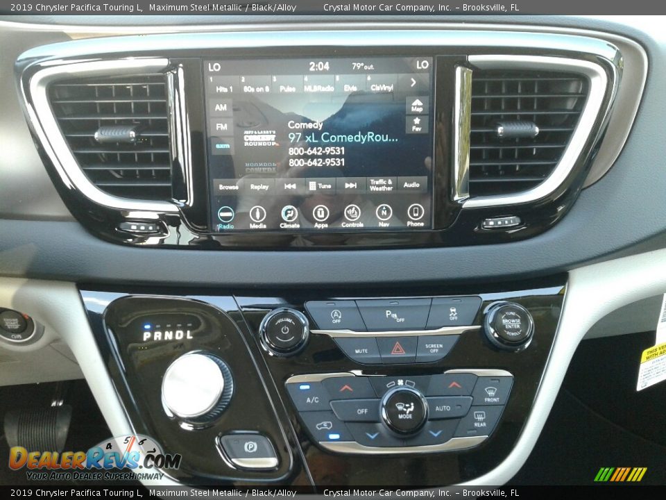 2019 Chrysler Pacifica Touring L Maximum Steel Metallic / Black/Alloy Photo #15