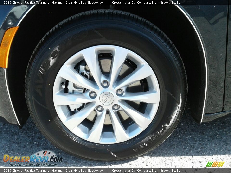 2019 Chrysler Pacifica Touring L Maximum Steel Metallic / Black/Alloy Photo #21