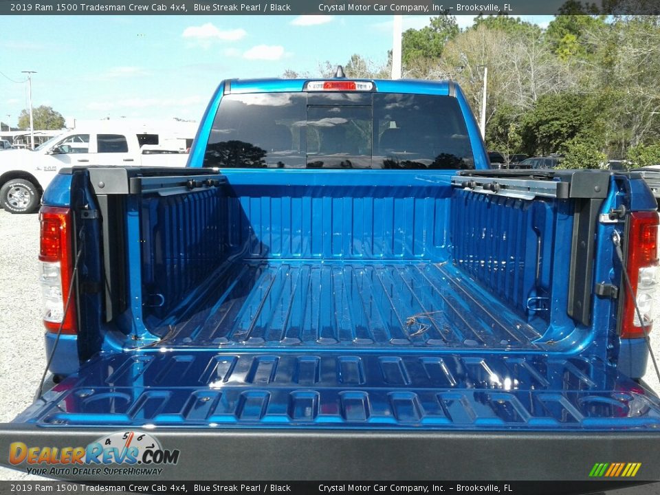 2019 Ram 1500 Tradesman Crew Cab 4x4 Blue Streak Pearl / Black Photo #19