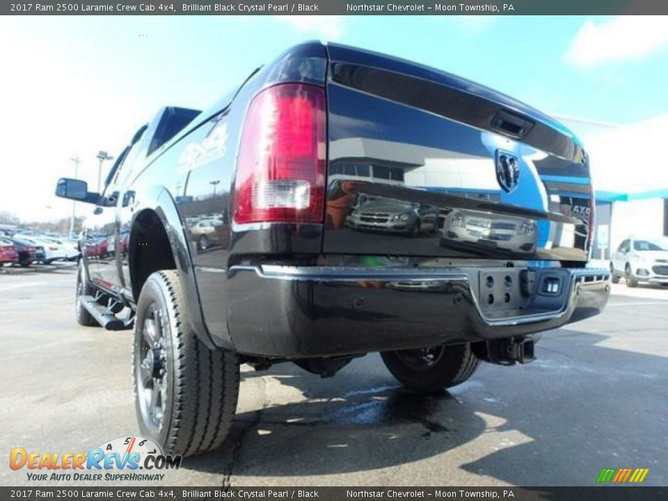 2017 Ram 2500 Laramie Crew Cab 4x4 Brilliant Black Crystal Pearl / Black Photo #5
