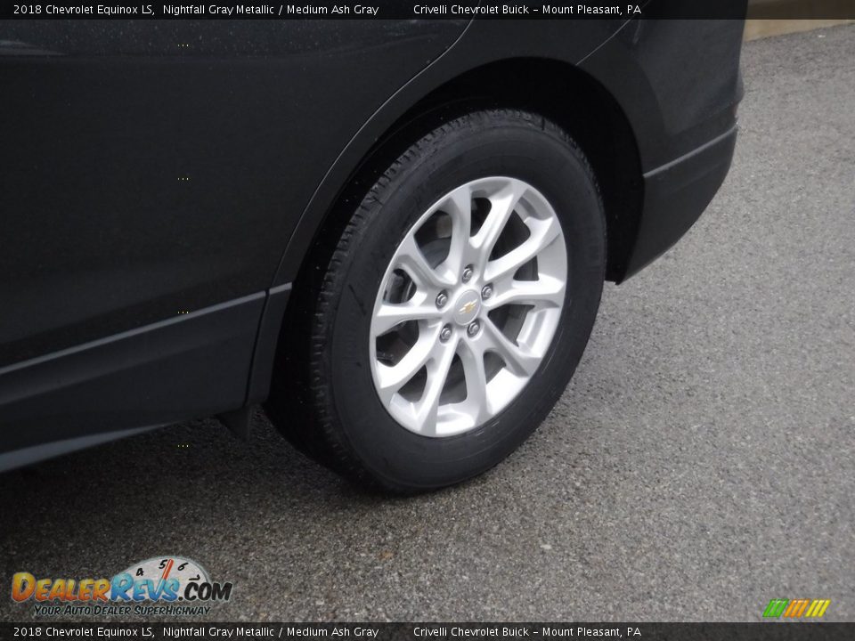 2018 Chevrolet Equinox LS Nightfall Gray Metallic / Medium Ash Gray Photo #4