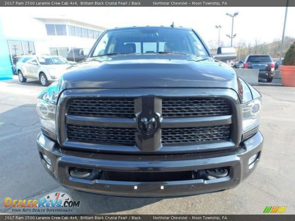 2017 Ram 2500 Laramie Crew Cab 4x4 Brilliant Black Crystal Pearl / Black Photo #13