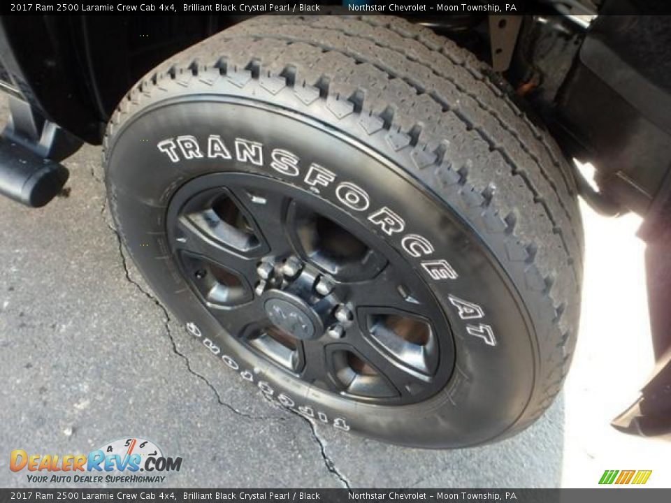 2017 Ram 2500 Laramie Crew Cab 4x4 Brilliant Black Crystal Pearl / Black Photo #14